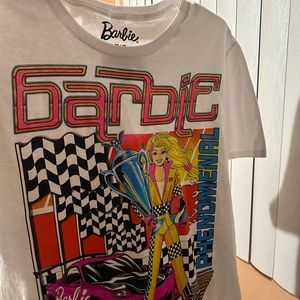 Barbie T Shirt size M , color white